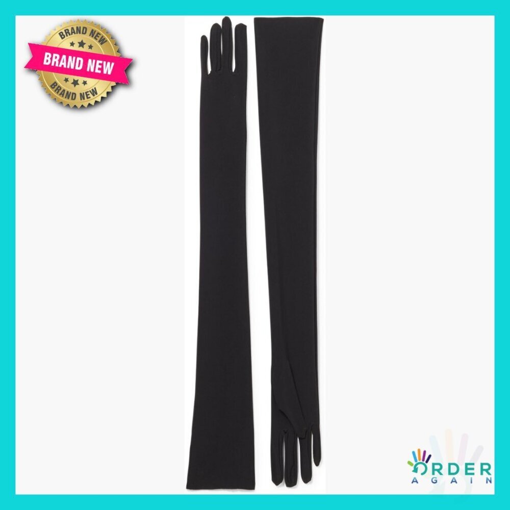Above Elbow Long Gloves Elegant Formal Chic Pull On Evening Wear Sophisticated